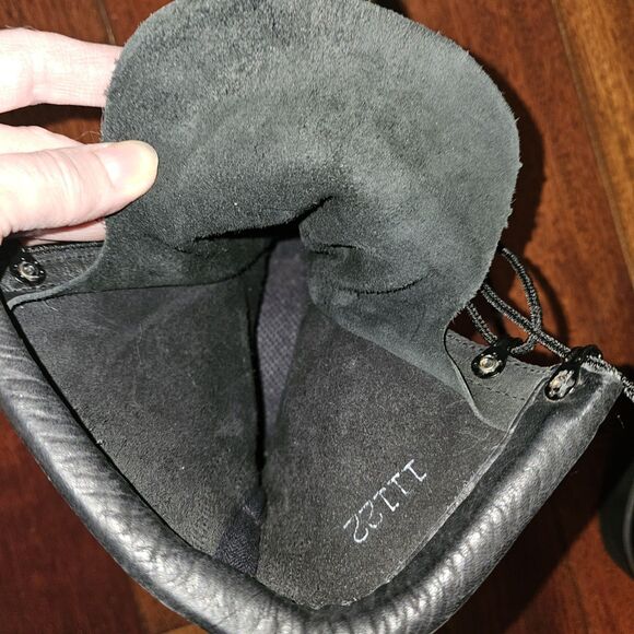 Vintage R0 Search US Military Combat Boots Black Leather Size 8.5 R USA 90s 4-97 - Picture 8 of 8